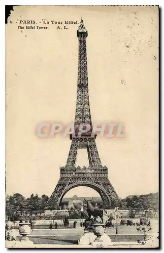 Cartes postales Paris La tour Eiffel