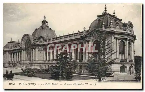 Ansichtskarte AK Paris Le Petit Palais Avenue Alexandre III