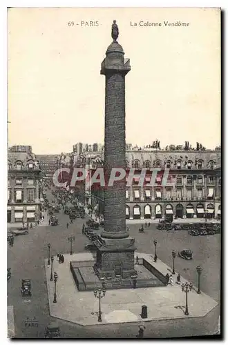 Cartes postales Paris La Colonne Vendome