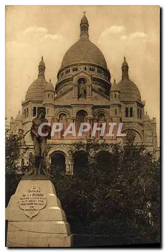 Ansichtskarte AK Les Belles Choses de France Paris Montmartre Basilique de Sacre Coeur