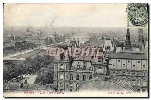 Cartes postales Paris Les Septs Ponts