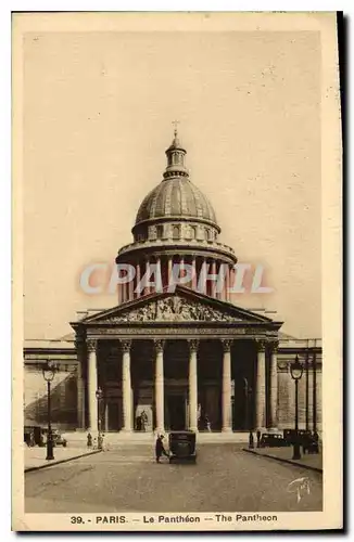 Cartes postales Paris Le Pantheon