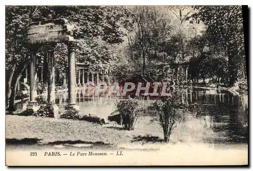 Cartes postales Paris Le Parc Monceau