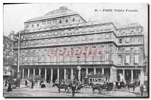 Cartes postales Paris Theatre Francais