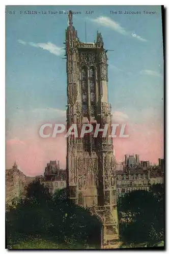 Cartes postales Paris La Tour St Jacques