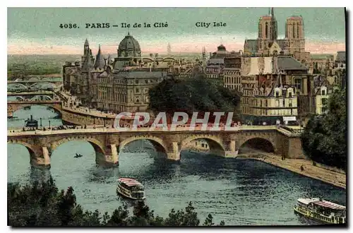 Cartes postales Paris Ile de la Cite