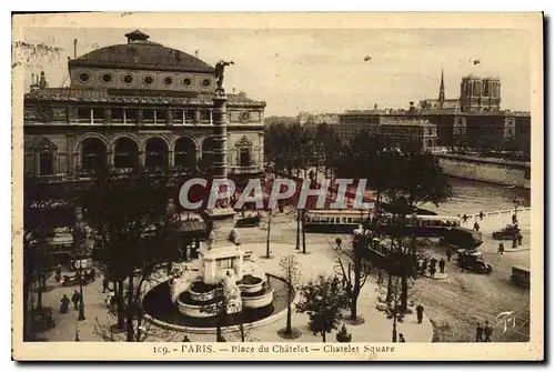 Cartes postales Paris Pace du Chatelet