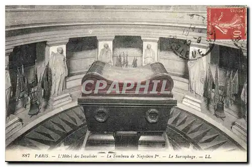 Ansichtskarte AK Paris L'Hotel des Invalides Le Tombeau de Napoleon I Le Sarcophage