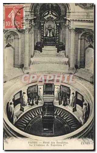 Ansichtskarte AK Paris Hotel des Invalides Le Tombeau de Napoleon I