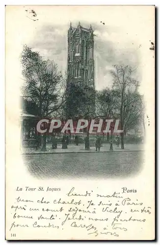 Cartes postales La Tour St Jacques Paris