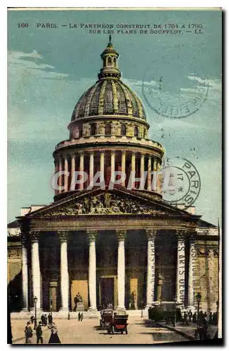 Ansichtskarte AK Paris Le Pantheon construit sur les plans de Soufflot