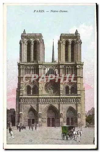 Cartes postales Paris Notre Dame