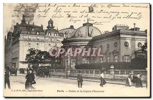 Cartes postales Paris Palais de la Legion d'honneur