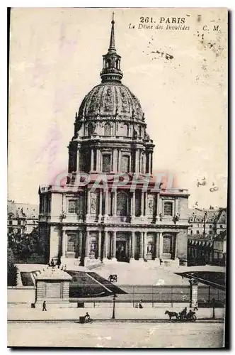 Cartes postales Paris le Dom des Invalides