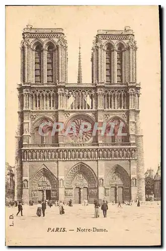 Cartes postales Paris Notre Dame