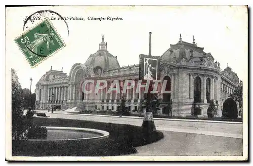 Ansichtskarte AK Paris Le Petit palais Champs Elysees