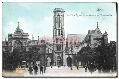 Cartes postales Paris Eglise Saint Germain l'Auxerrois