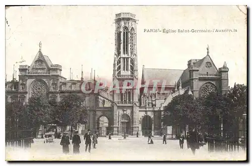 Cartes postales Paris Eglise Saint Germain l'Auxerrois