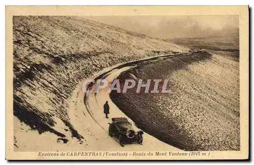 Cartes postales Environs de Carpentras Route du Mont Ventoux