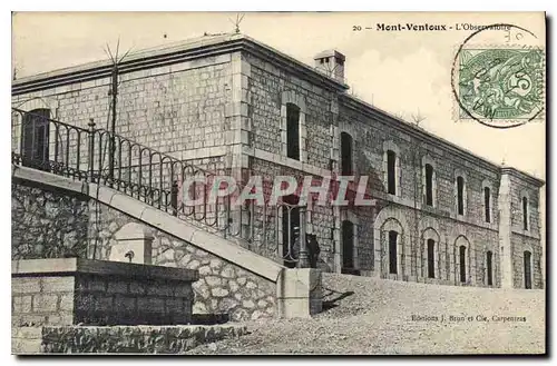 Cartes postales Mont Ventoux L'Observatoire