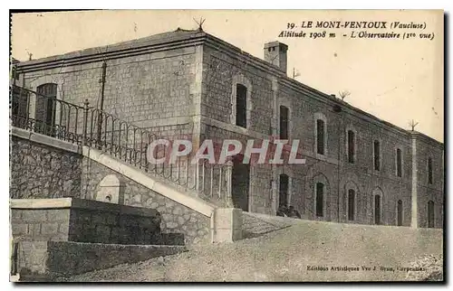 Ansichtskarte AK Le Mont Ventoux Vaucluse L'Observatoire