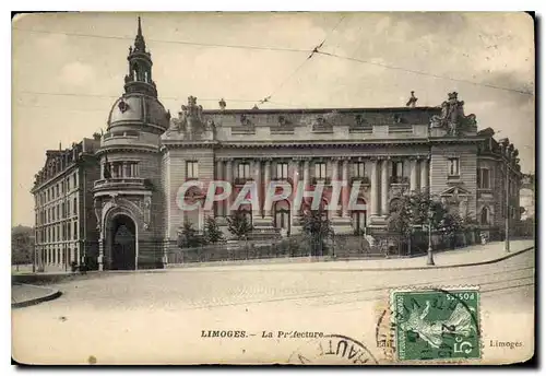 Cartes postales Limoges La Prefecture