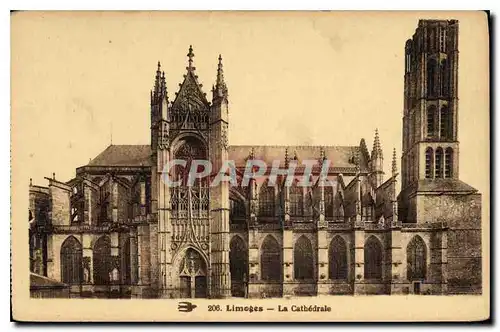 Cartes postales Limoges La Cathedrale