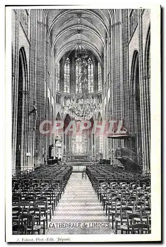 Cartes postales Limoges La Cathedrale