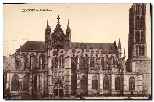 Cartes postales Limoges Cathedrale