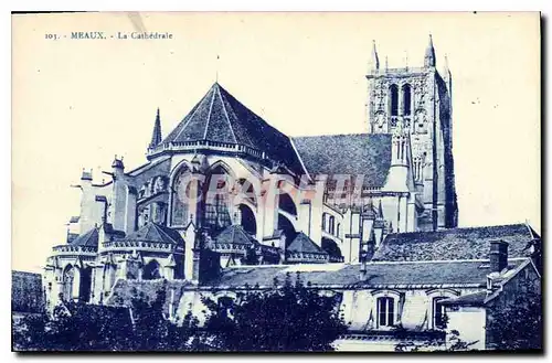 Cartes postales Meaux La Cathedrale