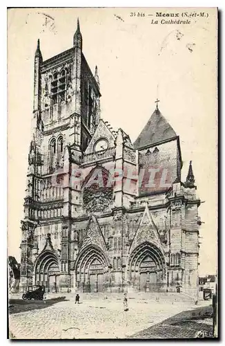 Cartes postales Meaux (S et M) La Cathedrale