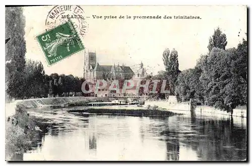 Cartes postales Meaux Vue prise de la promenade des Trinitaires