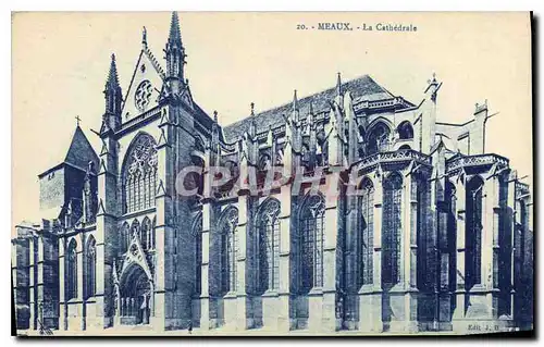 Cartes postales Meaux La Cathedrale