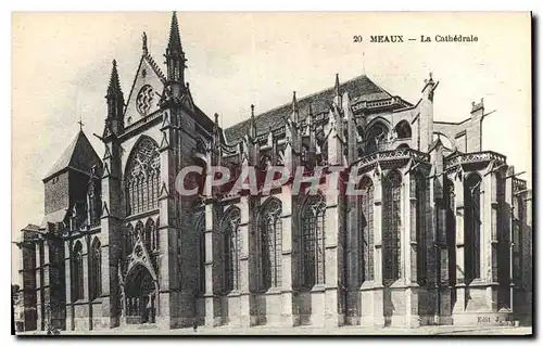 Cartes postales Meaux La Cathedrale