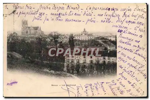 Cartes postales Meaux vue generale