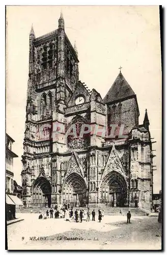 Cartes postales Meaux la Cathedrale