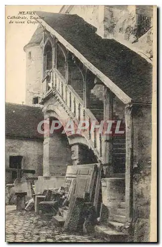 Cartes postales Meaux Cathedrale Escalier du Vieux Chapitre