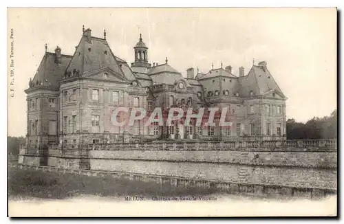 Ansichtskarte AK Melun Chateau Vaux le Vicomte