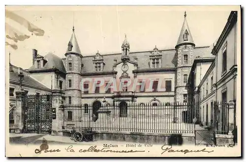 Cartes postales Melun Hotel de Ville