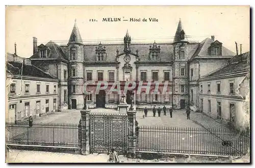 Cartes postales Melun Hotel de Ville