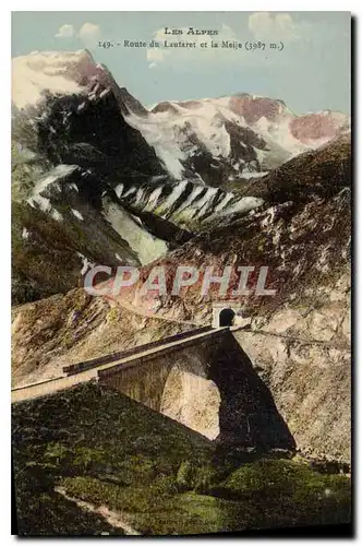 Cartes postales Les Alpes Route du Lautaret et la Meije (1957 m)