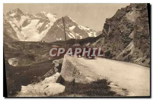 Cartes postales Le Dauphine Route du Lautaret Le Glacier de l'Homme