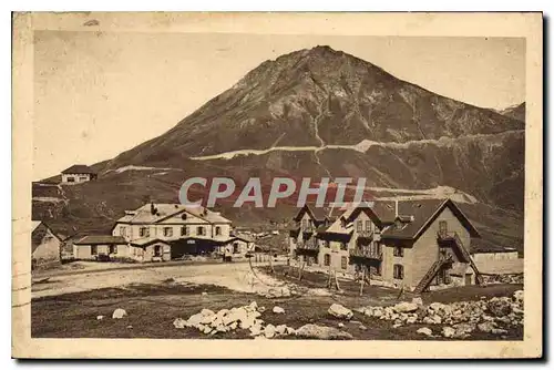 Ansichtskarte AK Col du Lautaret Hotel des Glaciers (2058 m) Nouvelle Route du Galbier