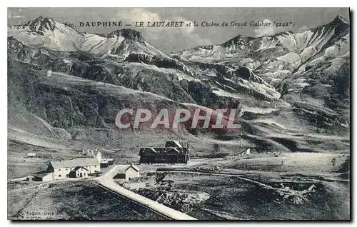 Cartes postales Dauphine Le Lautaret et la Chaine du Grand Galibier (3242 m)