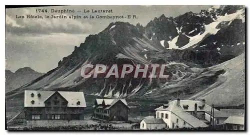 Ansichtskarte AK Dauphine Le Lautaret les Hotels le Jardin alpin et le Combeynot