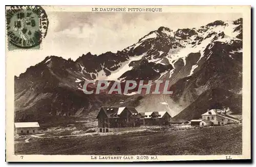 Cartes postales Dauphine artistique le Lautaret (alt 2075 m)