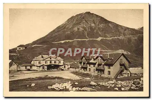 Cartes postales Col du Lautaret Hotel des Glacier (2058 m) Nouvelle Route du Galibier