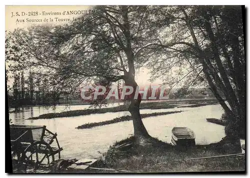 Cartes postales Environs d'Angouleme Aux Sources de la Touvre