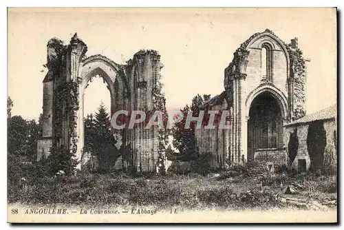 Cartes postales Angouleme la Couronne L'Abbaye