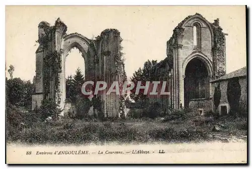 Cartes postales Environs d'Angouleme le Couronne L'Abbaye